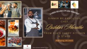 Dinner by Executive Chef Pushkar Marathe from Ela Curry Kitchen & Stage cover picture