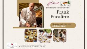 Dinner by Executive Chef Frank Eucalitto from Cafe Chardonnay cover picture