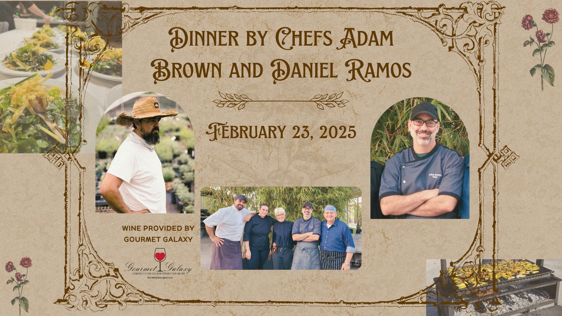 Dinner by Chefs Adam Brown and Daniel Ramos cover image