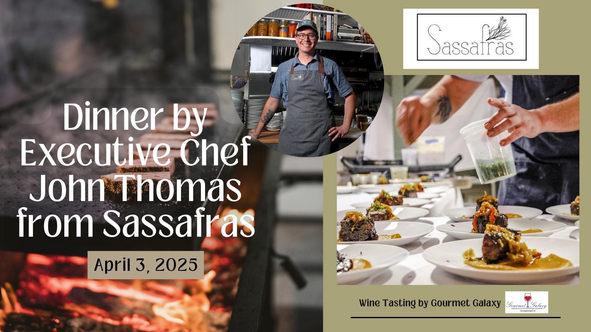 Dinner by Chef John Thomas from Sassafras cover image