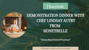 Demonstration Dinner with  Chef Lindsay Autry from Honeybelle cover picture