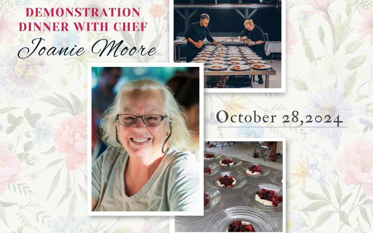 Demonstration Dinner with Chef Joanie Moore cover image