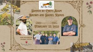 Dinner by Chefs Adam Brown and Daneil Ramos cover picture