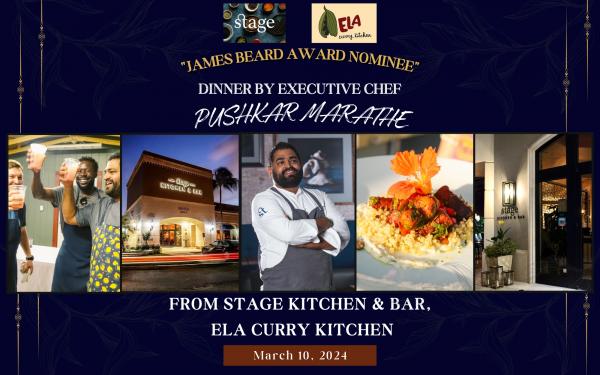 Dinner by Executive Chef Pushkar Marathe from Stage Kitchen & Bar, Ela Curry Kitchen