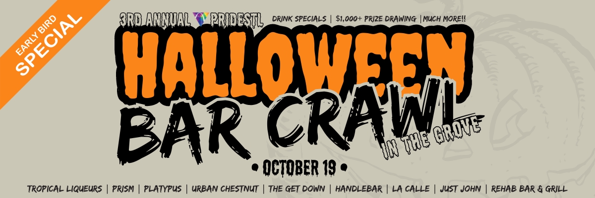 PrideSTL Halloween Bar Crawl