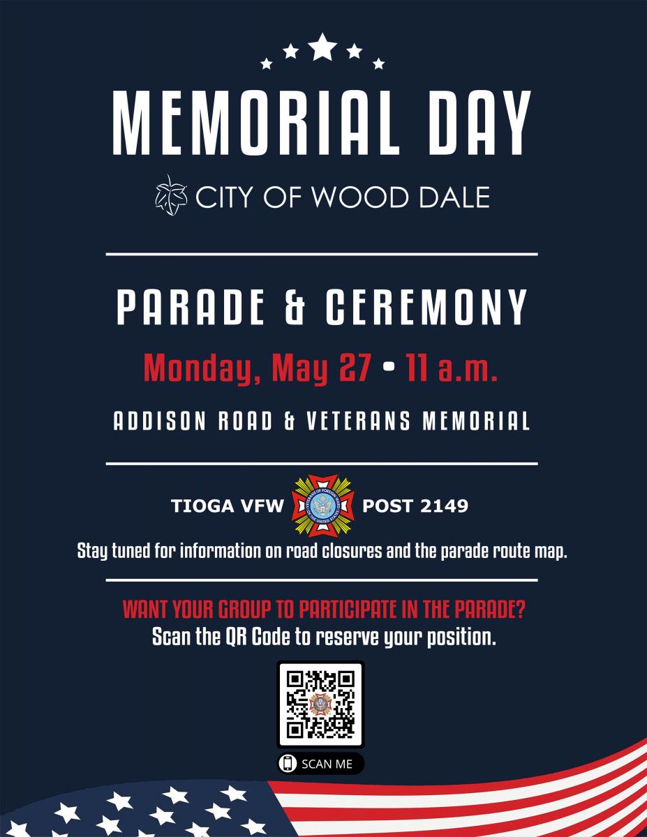 Wood Dale Memorial Day Parade 2024 Eventeny
