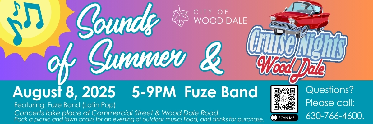 Sounds of Summer and Cruise Night -•	8/08/25 - Fuze Band (Latin Pop)