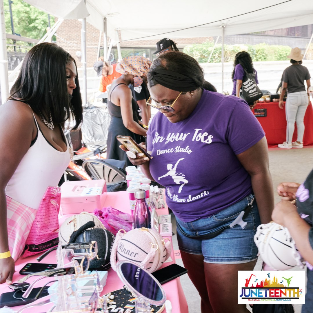 Showcase your products/services at next year's Juneteenth Festival and get to connect with other businesses... we are excited for you! ðŸ˜‰