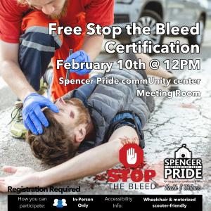 Free Stop the Bleed Certification cover picture