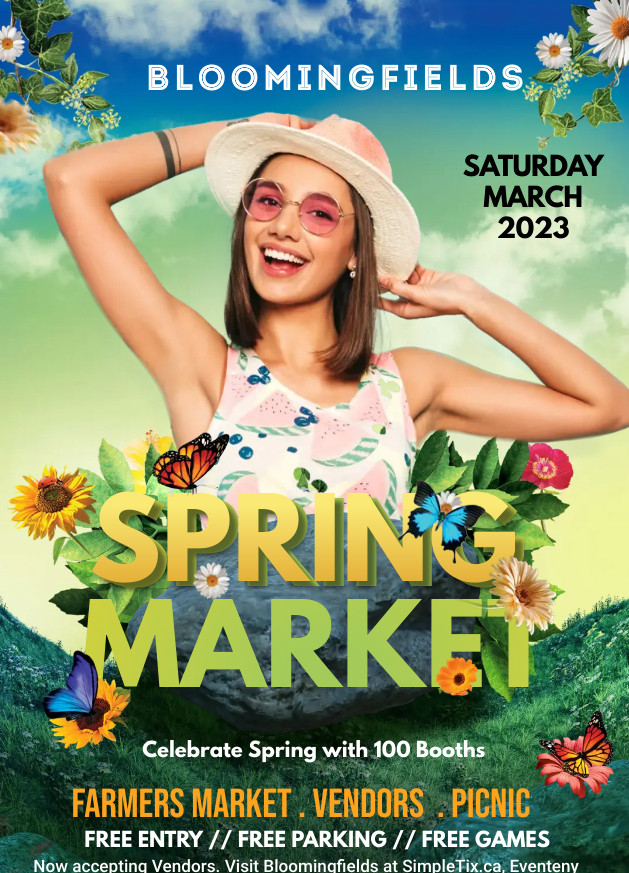 Bloomingfields Spring Market Montreal/Varennes