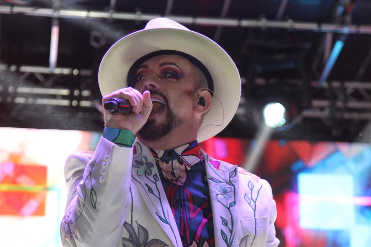 Boy George performs at Pride Fort Lauderdale 2023