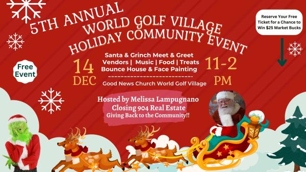 World Golf Village Holiday Community Event