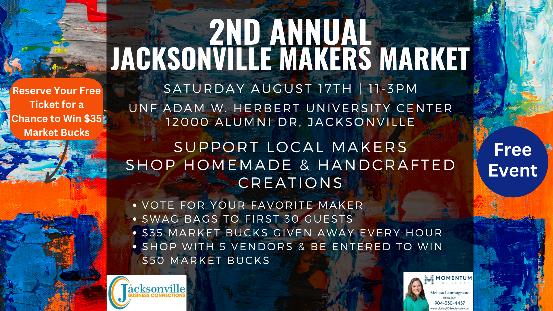 2nd Annual Jacksonville Makers Market cover image