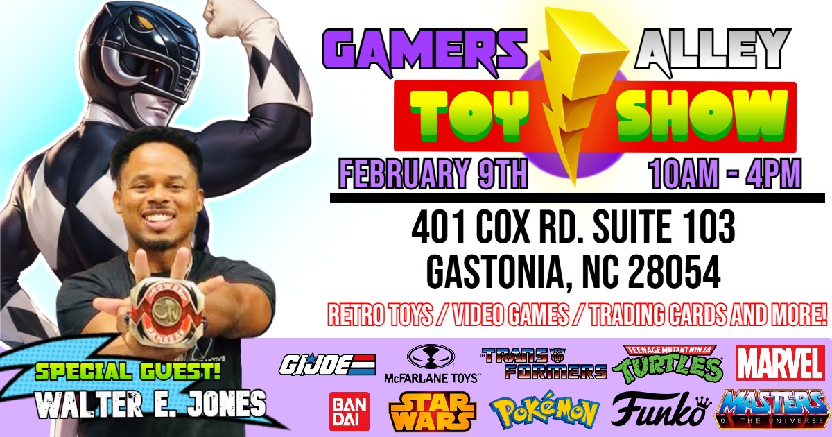 Gamers Alley Toy Show 2/9