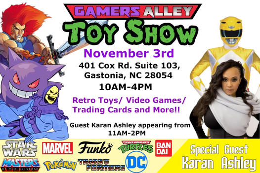 Gamers Alley Toy Show 11/3