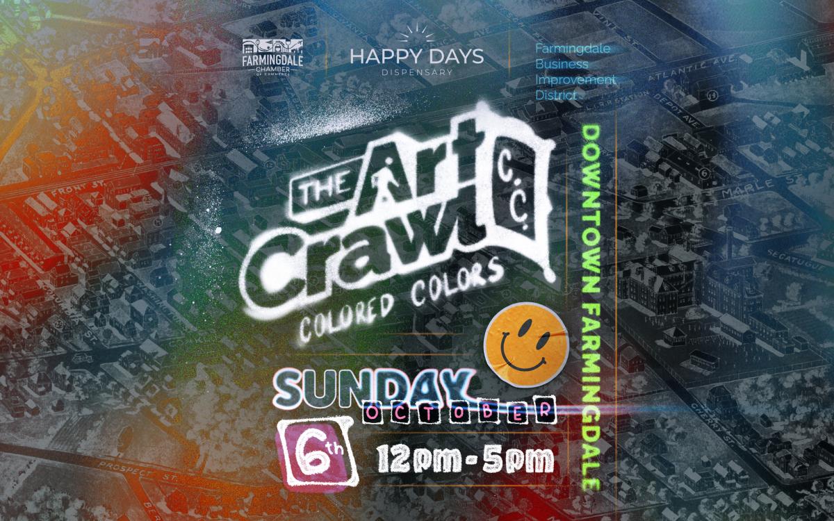 The Art Crawl: Fall Edition in Downtown Farmingdale cover image