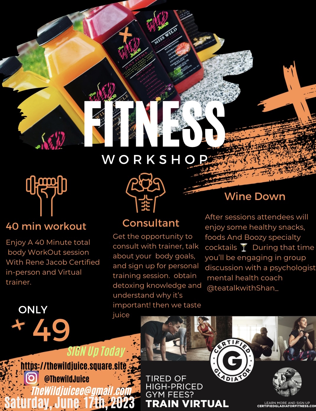 Women's  Fitness & health  workshop