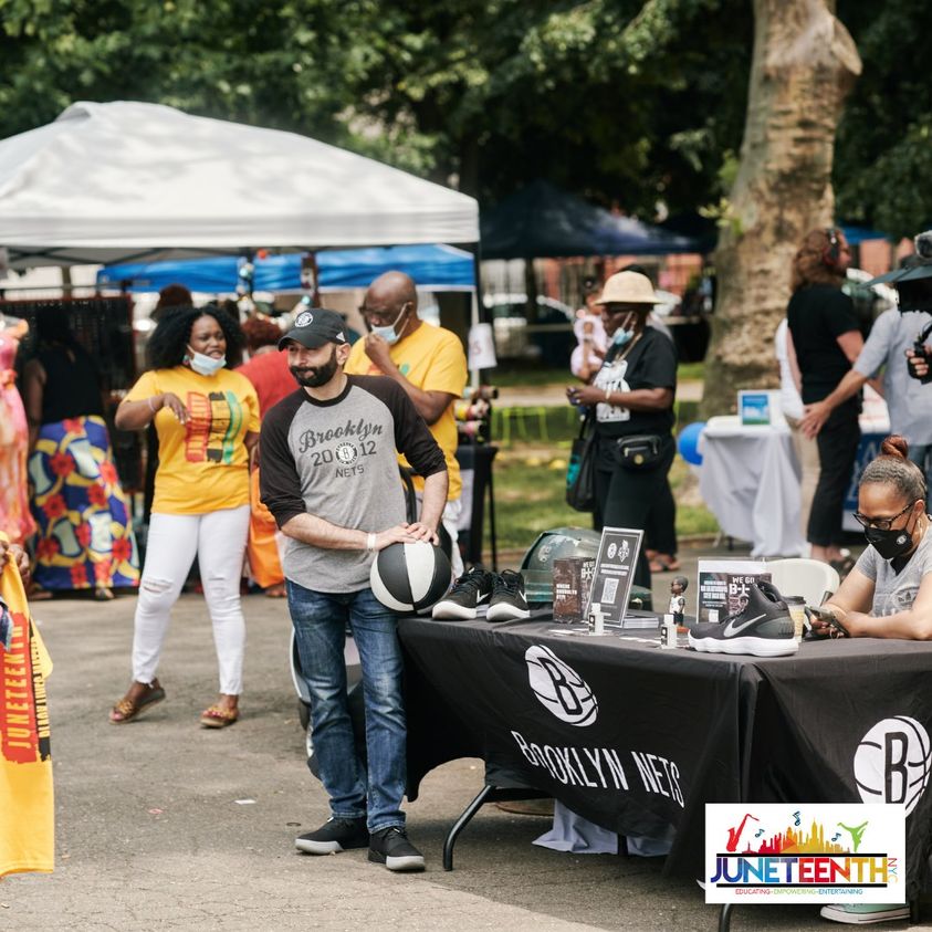 Such an amazing day at the festival and yes, we also got the amazing @brooklynnets to celebrate with us! ðŸ™ŒðŸ¾