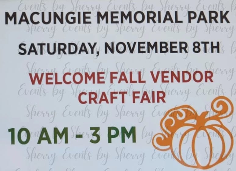 Welcome Fall Vendor Craft Fair