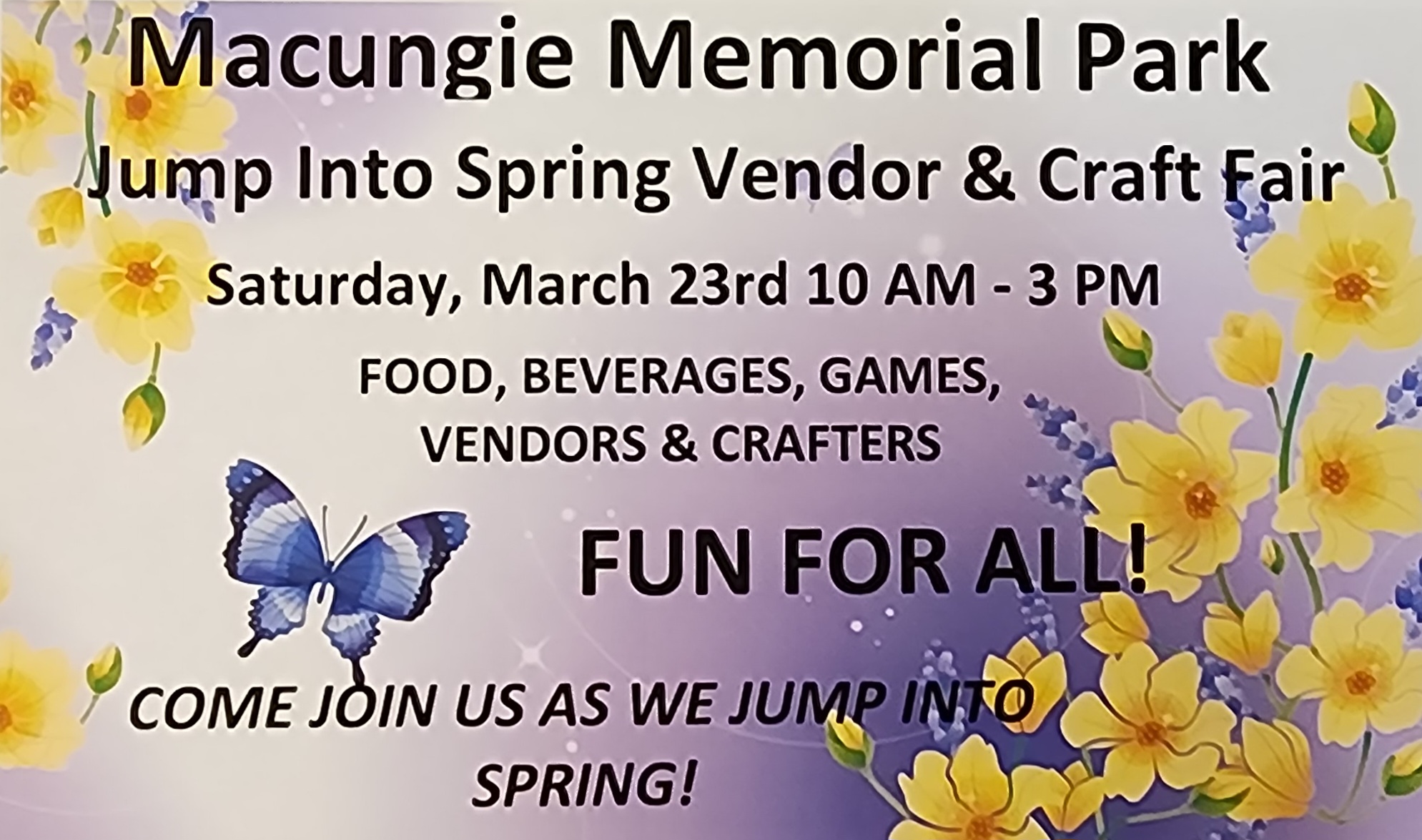 Jump Into Spring Vendor Craft Fair