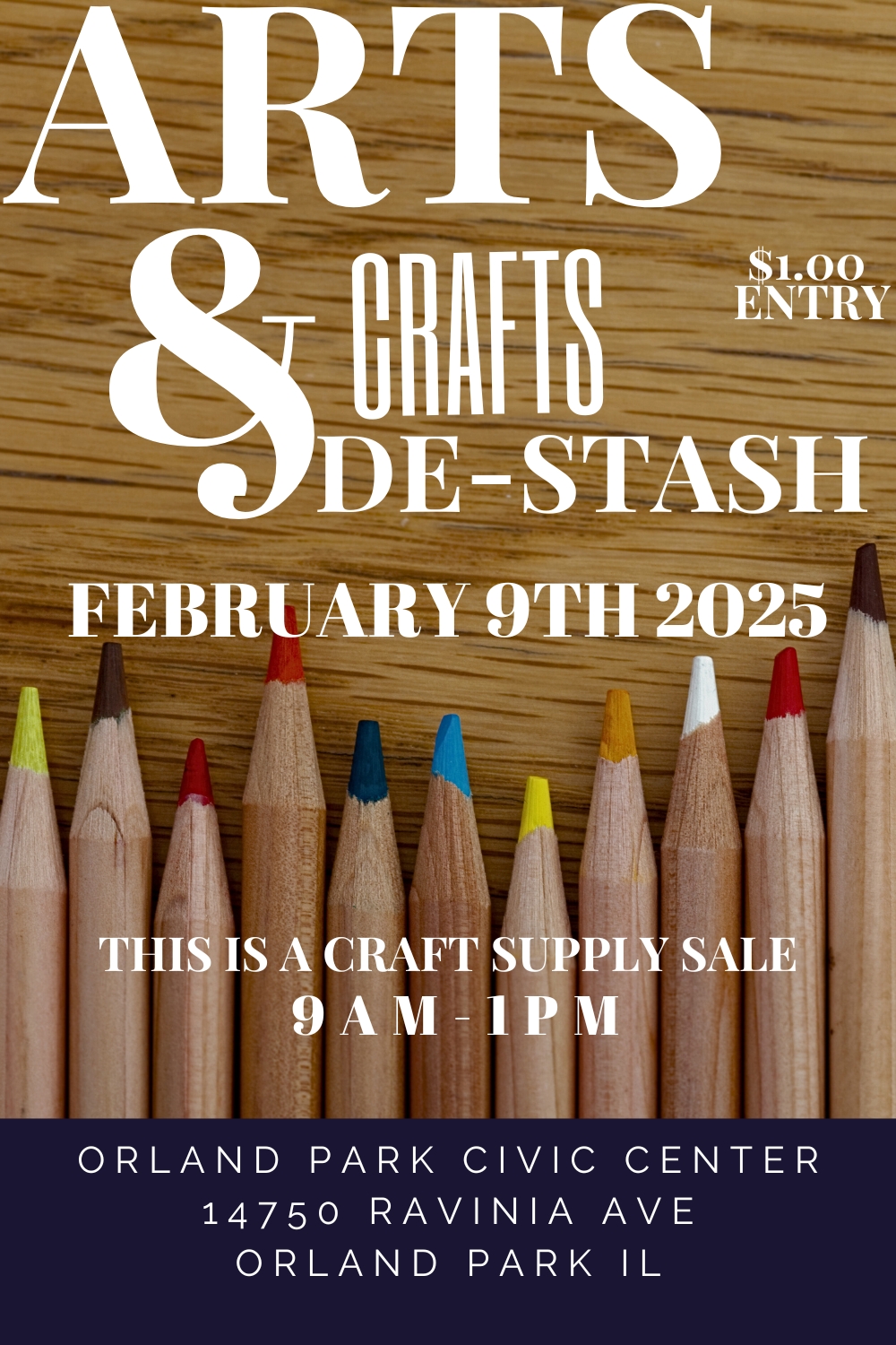 Crafters Destash Event Orland Park cover image