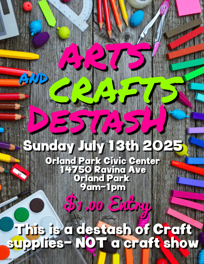 Crafters Destash Event Orland Park