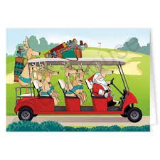 Golf Cart Sleigh Driver