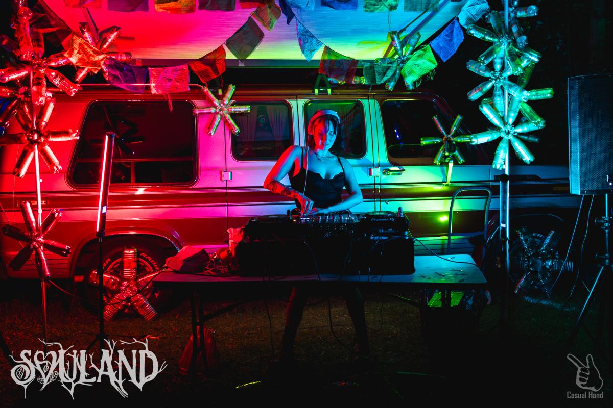 DJ Nor.th Star, playing at Souland Land Music Festival