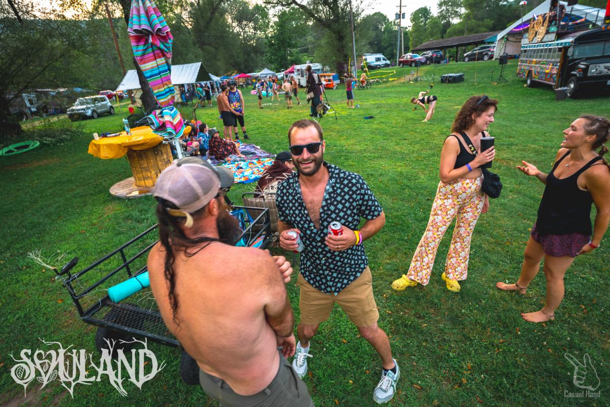 crowd at Souland Land Music Festival