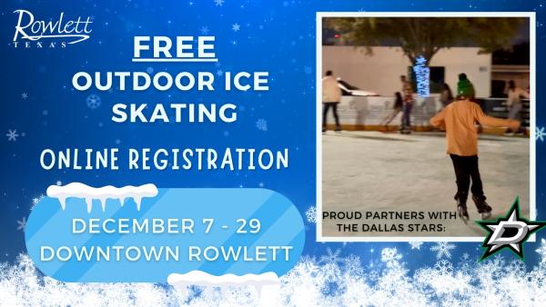 Free Ice Skating REGISTRATION