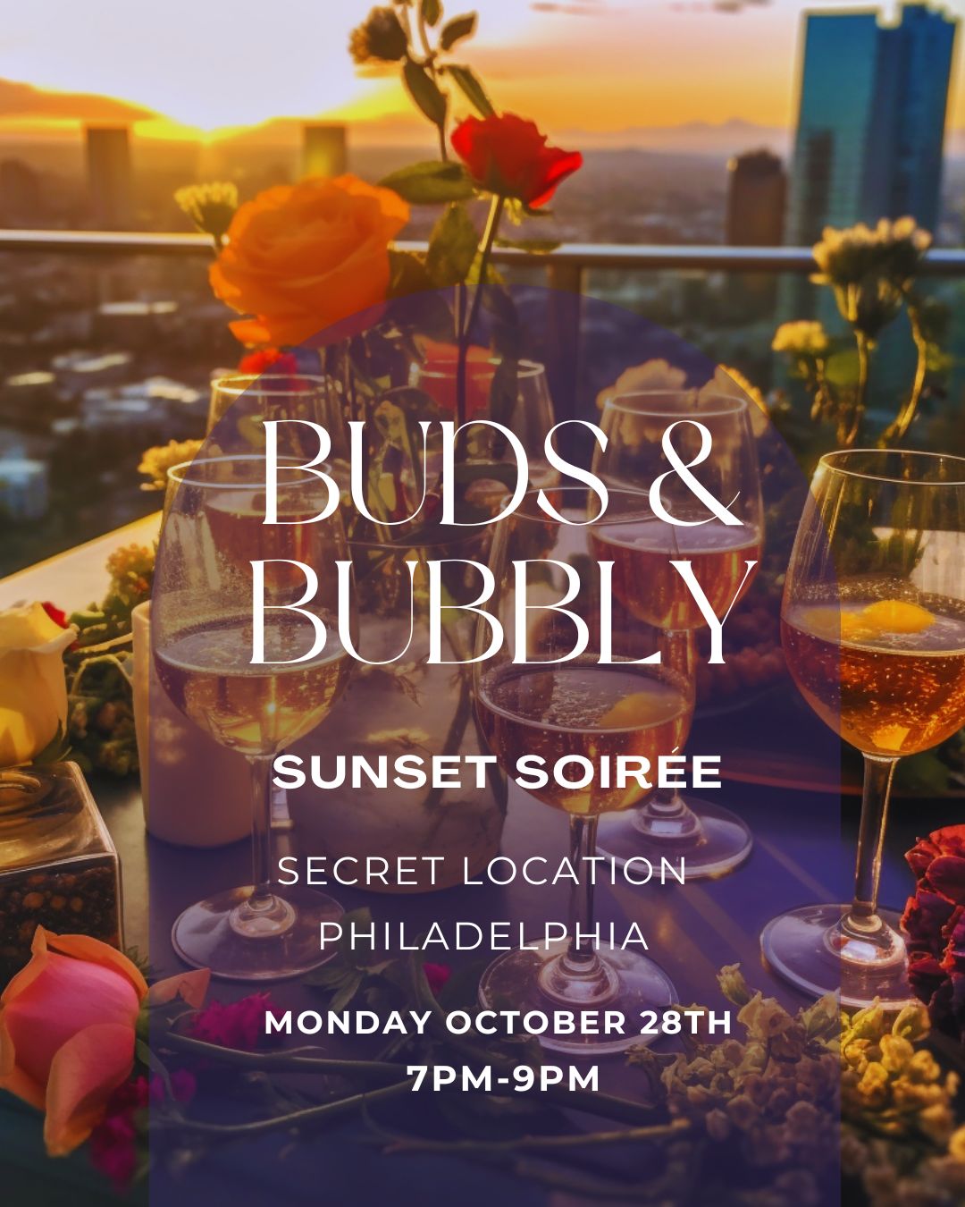 Buds & Bubbly: Sunset Soirée cover image