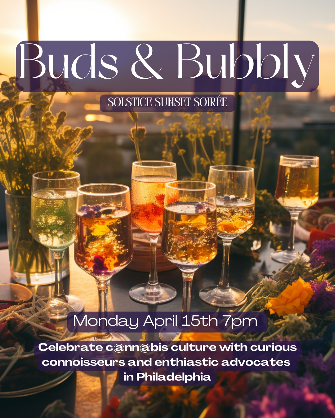 Buds & Bubbly: Sunset Soirée