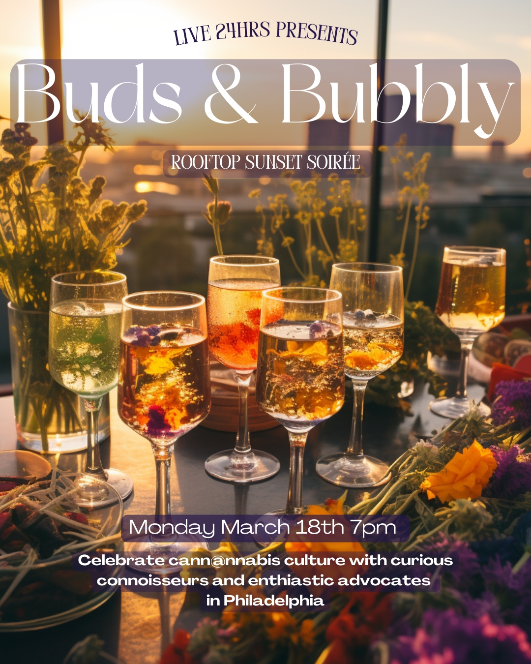 Buds & Bubbly: Solstice Soiree cover image