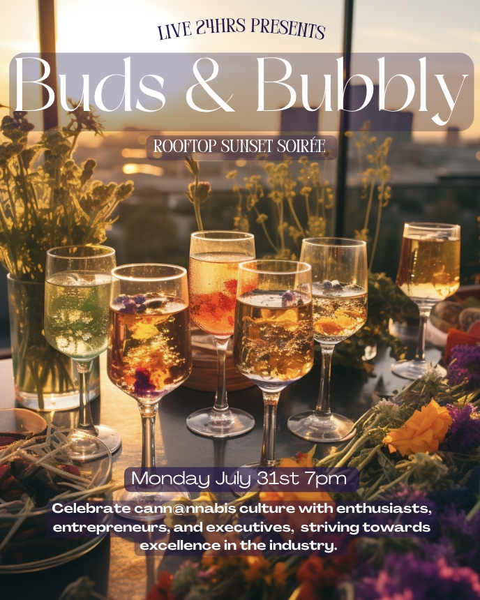 Buds & Bubbly: Sunset Soirée cover image