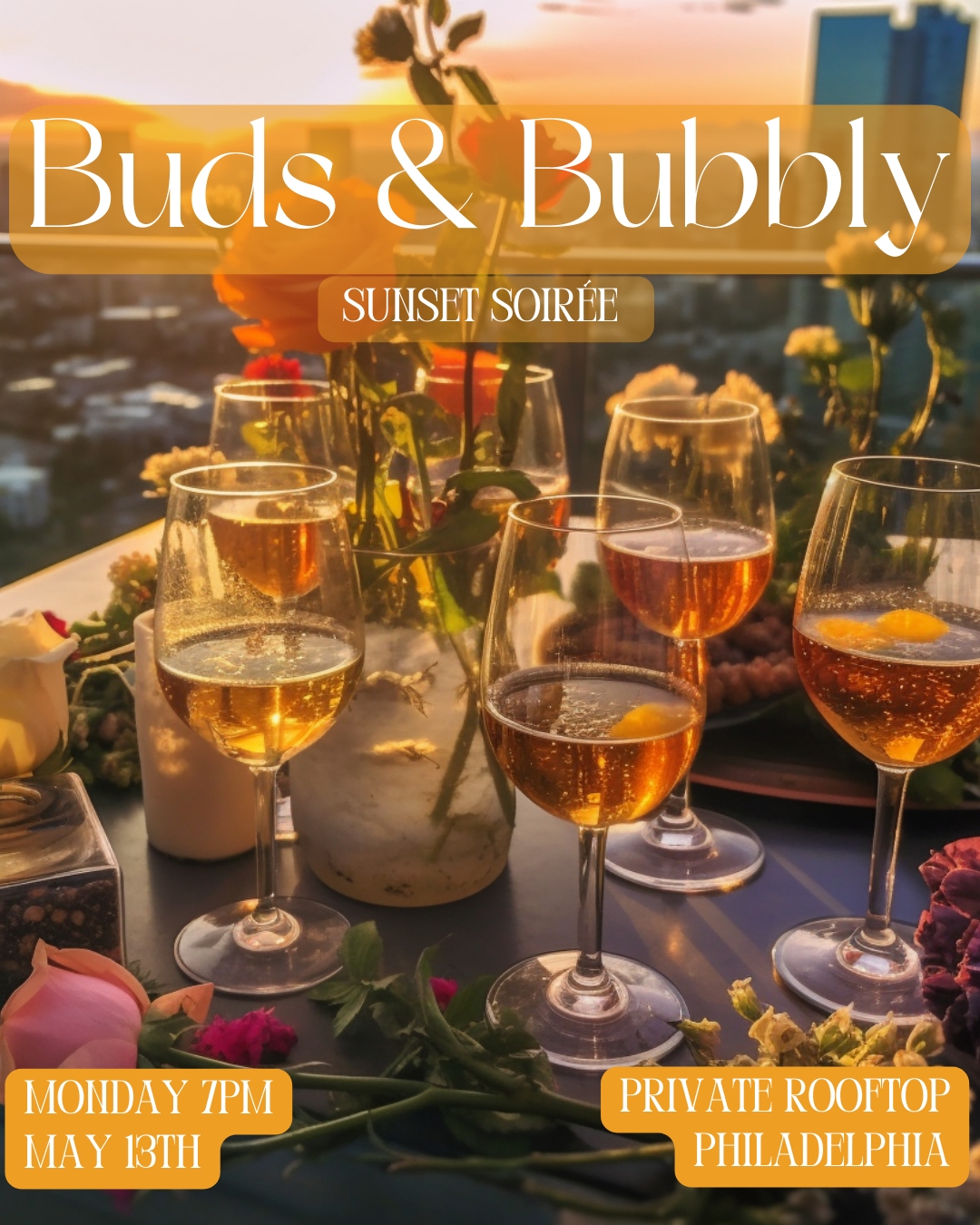 Buds & Bubbly: Sunset Soirée