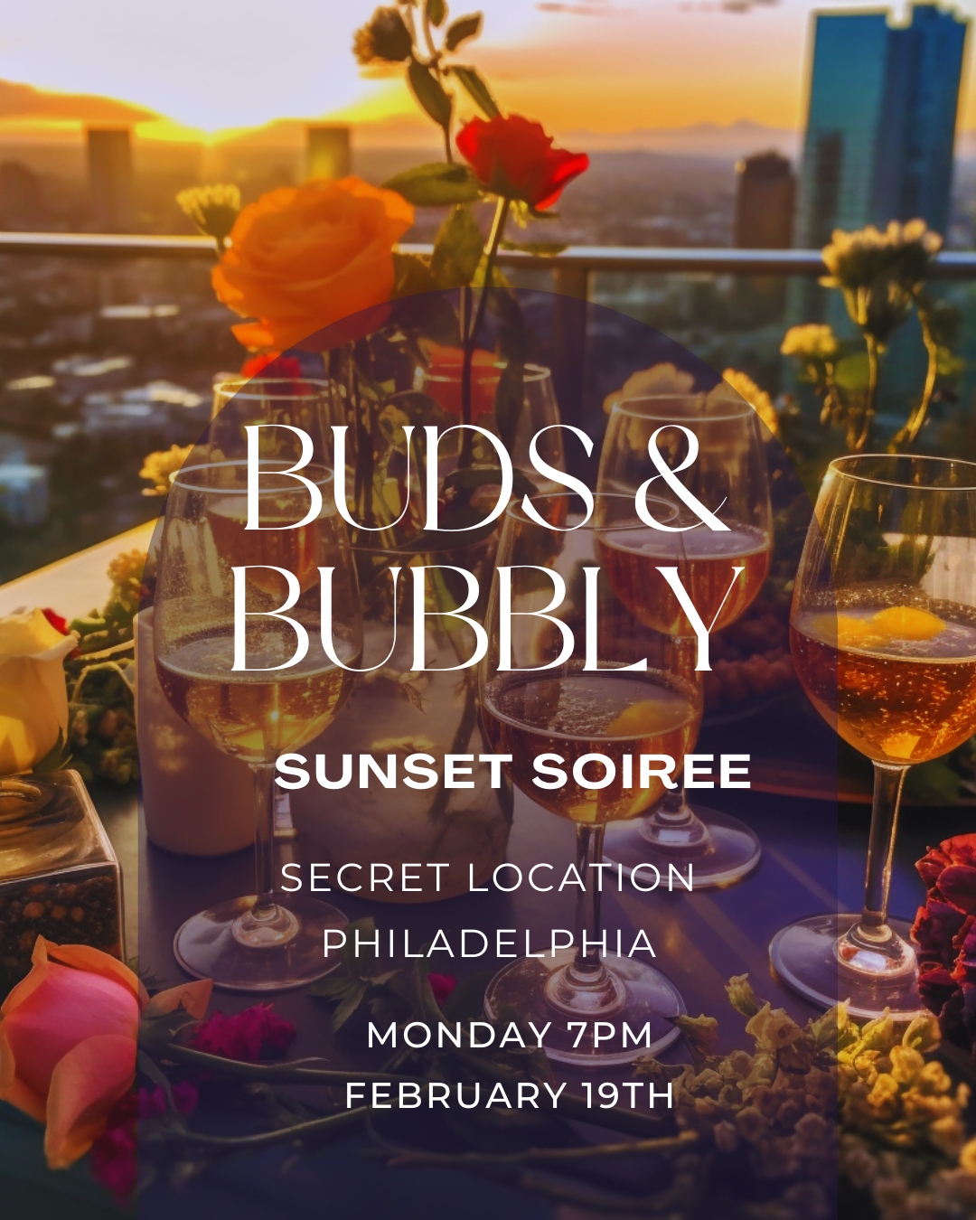 Buds & Bubbly: Sunset Soirée