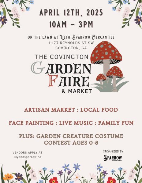 Covington Garden Faire & Market at Lily & Sparrow