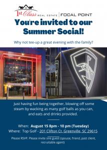 1st Class Real Estate Summer Social cover picture