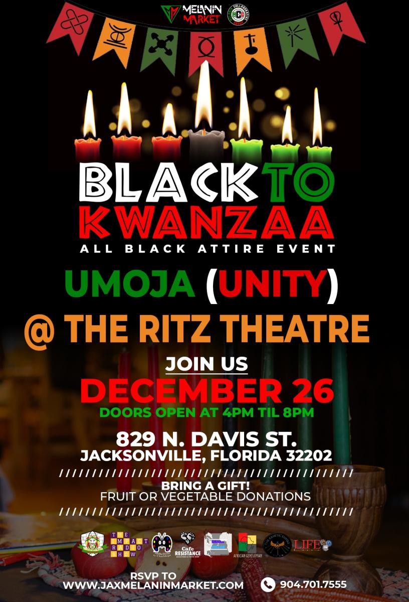 KWANZAA UNITY CELEBRATION -  ALL BLACK AFFAIR