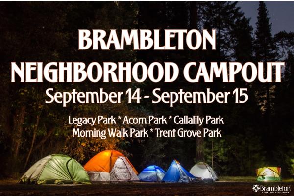 Brambleton Neighborhood Campout