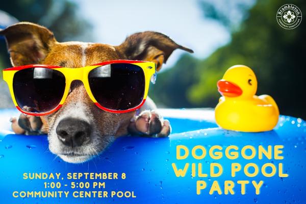 Doggone Wild Pool Party