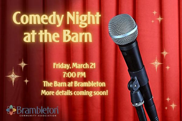 Brambleton Comedy Night @ the Barn - 2025