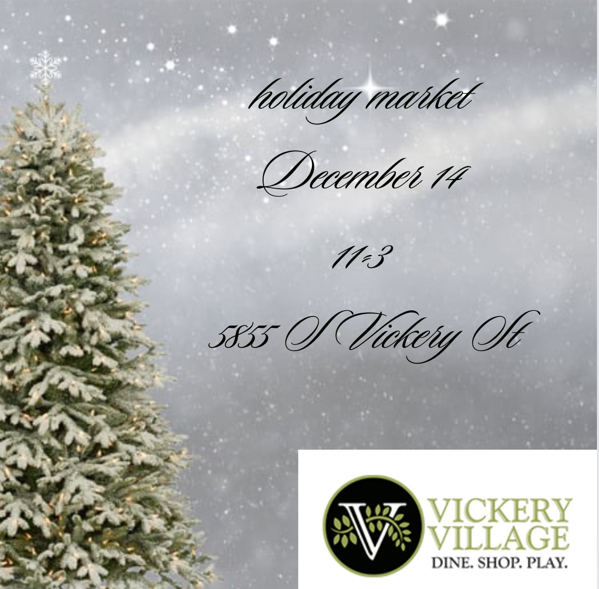 Holiday Market at Vickery Village