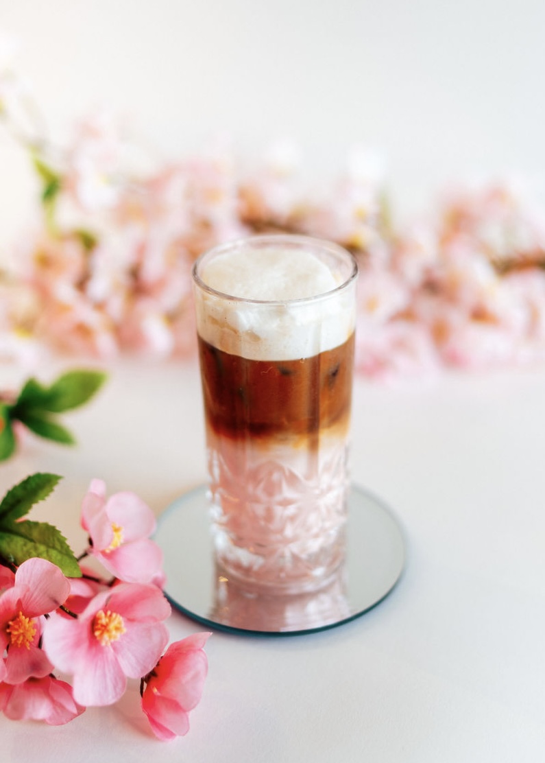 Oh Honey's Cherry Blossom Macchiato