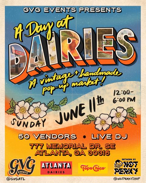 A Day at Dairies- A Vintage and Handmade Pop-Up Market