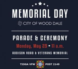[Copy of] Wood Dale Memorial Day Parade Application