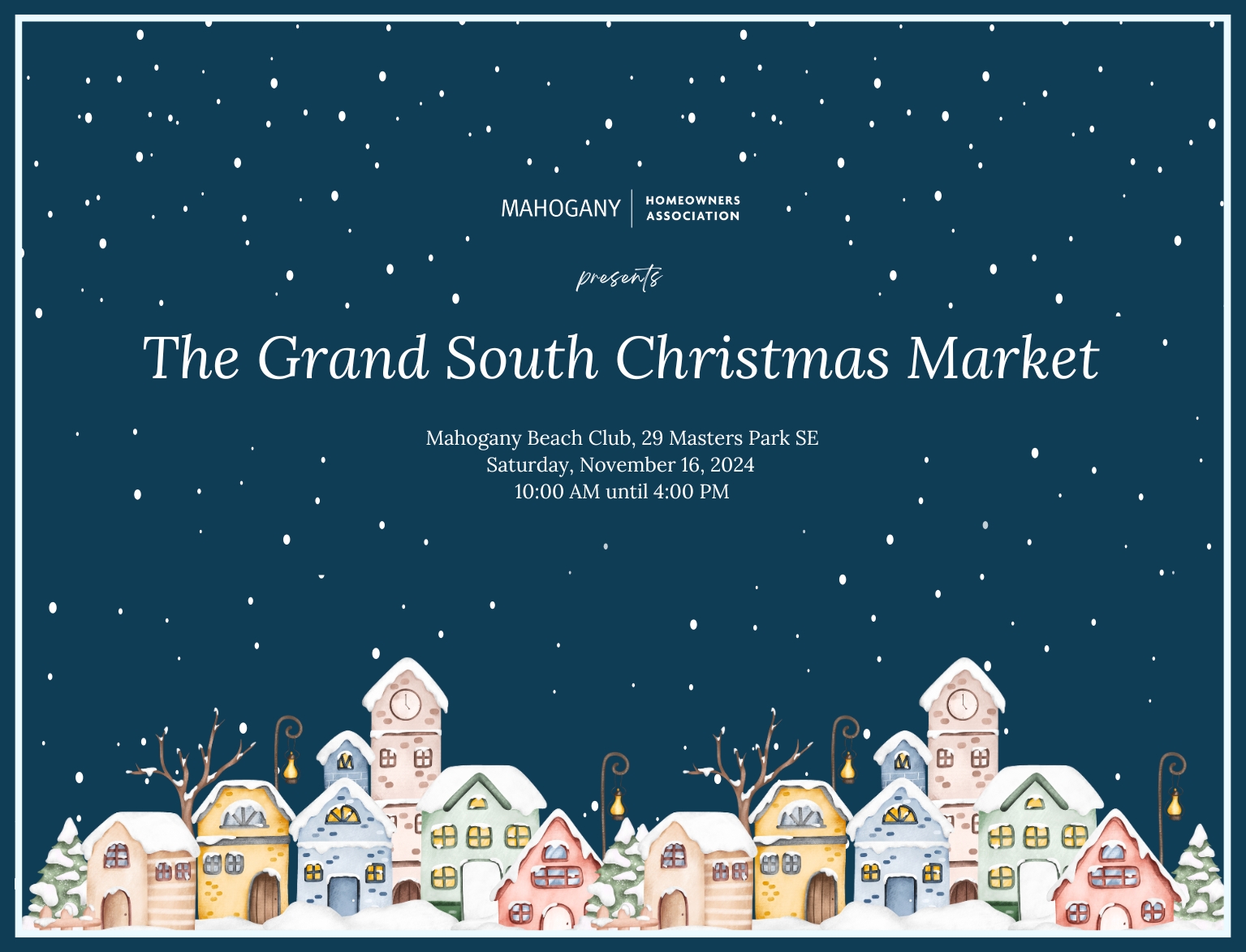 Grand South Christmas Market 2024