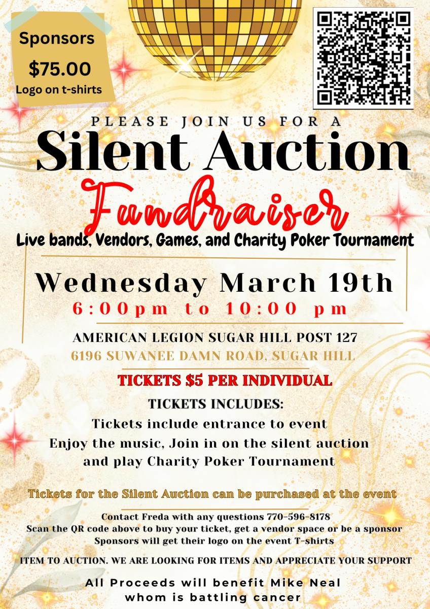 Silent Auction and Fundraiser for Mike Neal