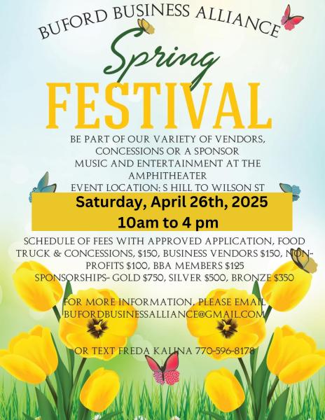 Buford Spring Festival 2025