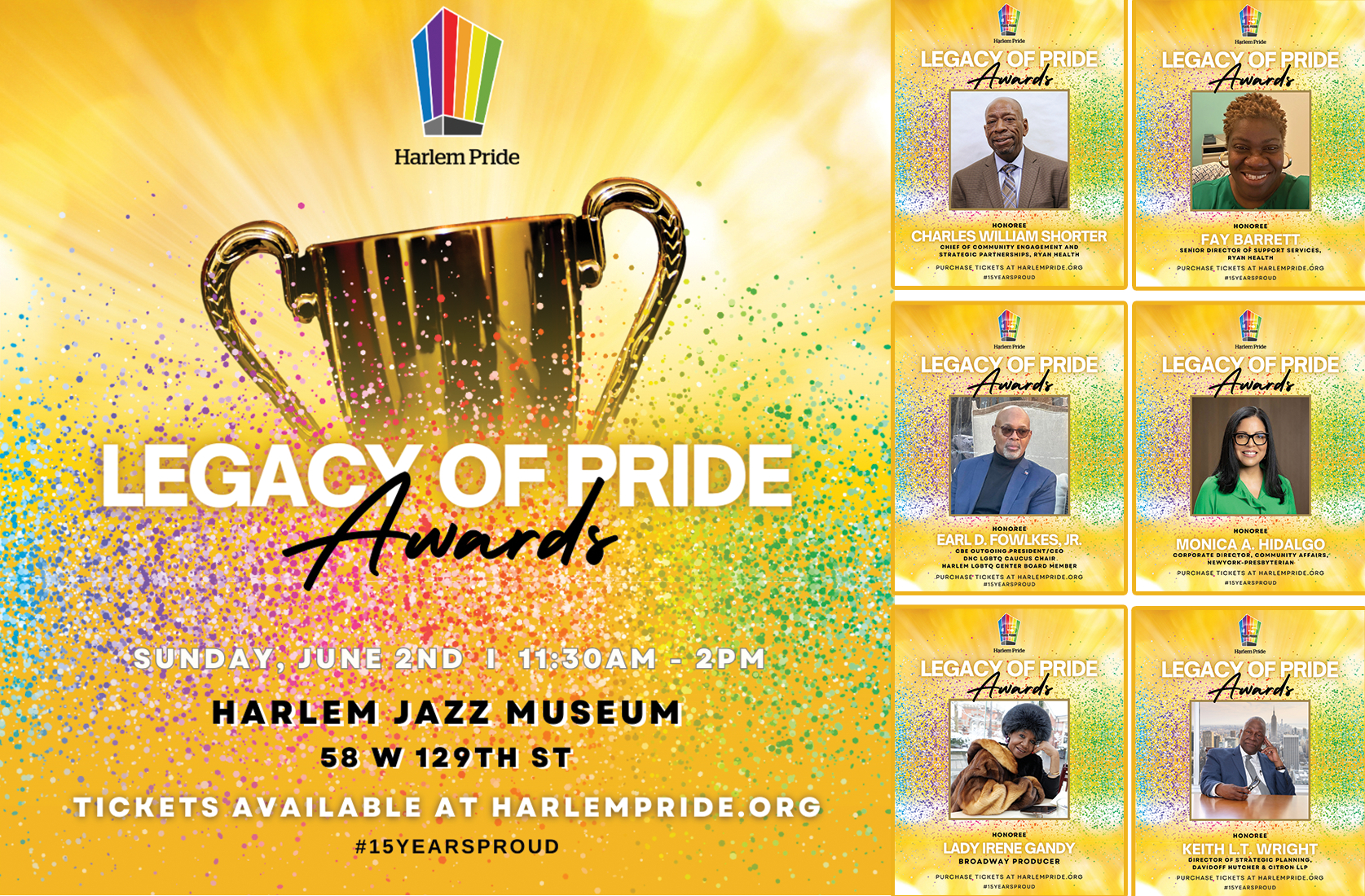 Harlem Pride 2024 Legacy of Pride Awards